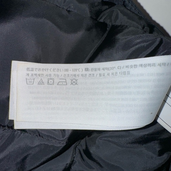 Abercrombie & Fitch S Black water wind resistant Luxe Nylon Parka Winter Coat - Picture 10 of 15